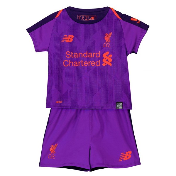 Camiseta Liverpool Segunda equipación Niños 2018-2019 Purpura